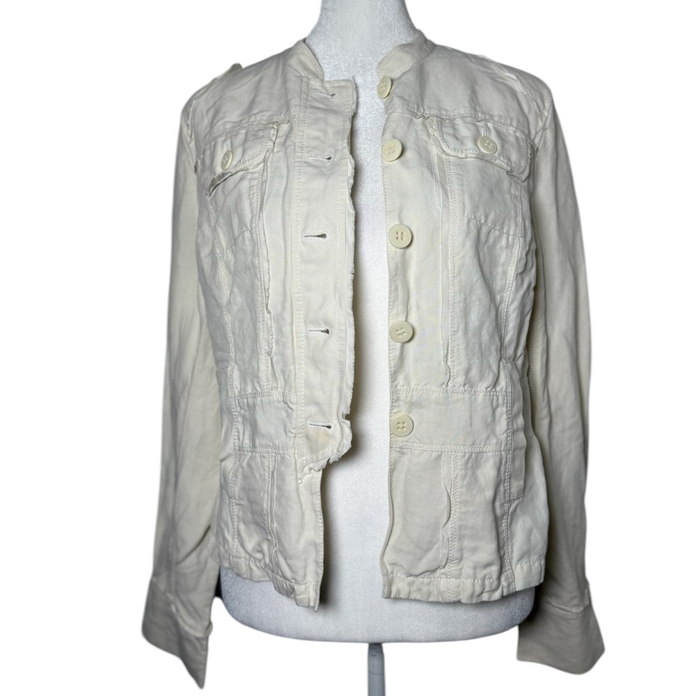 Emanuel Ungaro‎ Silk/Linen Blazer